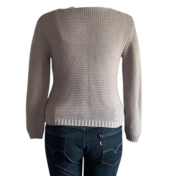 Heather by Bordeaux Waffle Knit Cardigan Sweater - M/L - Picture 4 of 5